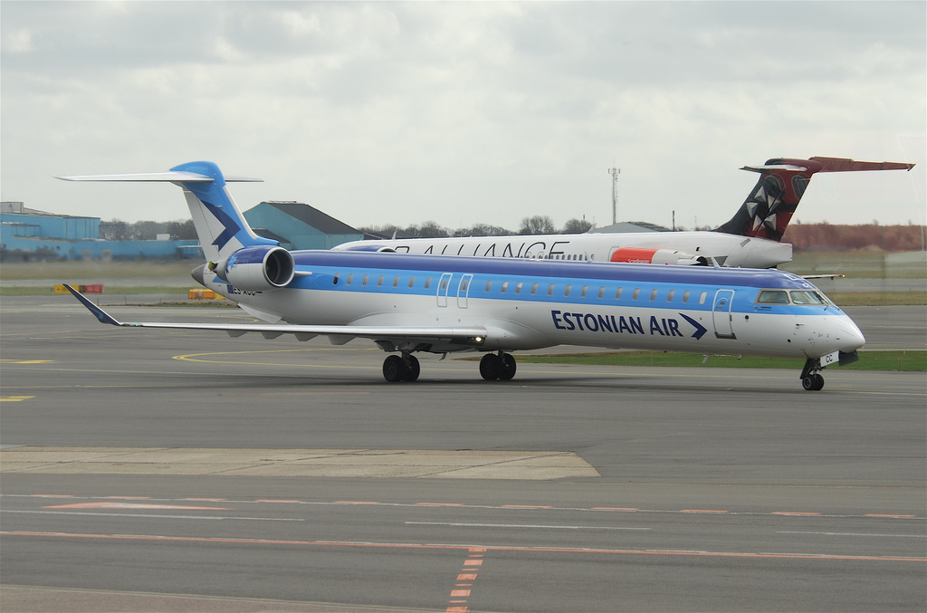 Photo of Nordica ES-ACC, Canadair CL-600 Regional Jet CRJ-705