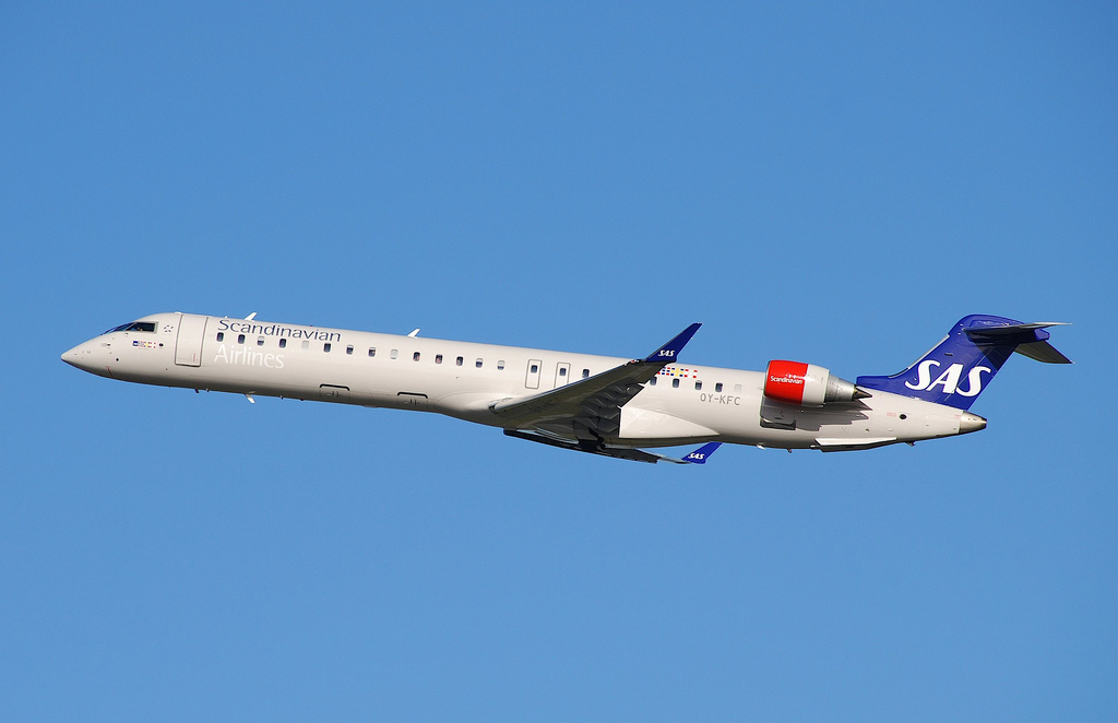 Photo of SAS Scandinavian Airlines OY-KFC, Canadair CL-600 Regional Jet CRJ-705