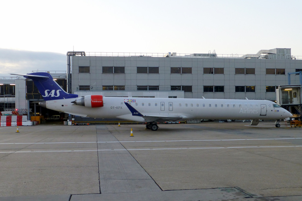 Photo of SAS Scandinavian Airlines OY-KFK, Canadair CL-600 Regional Jet CRJ-705
