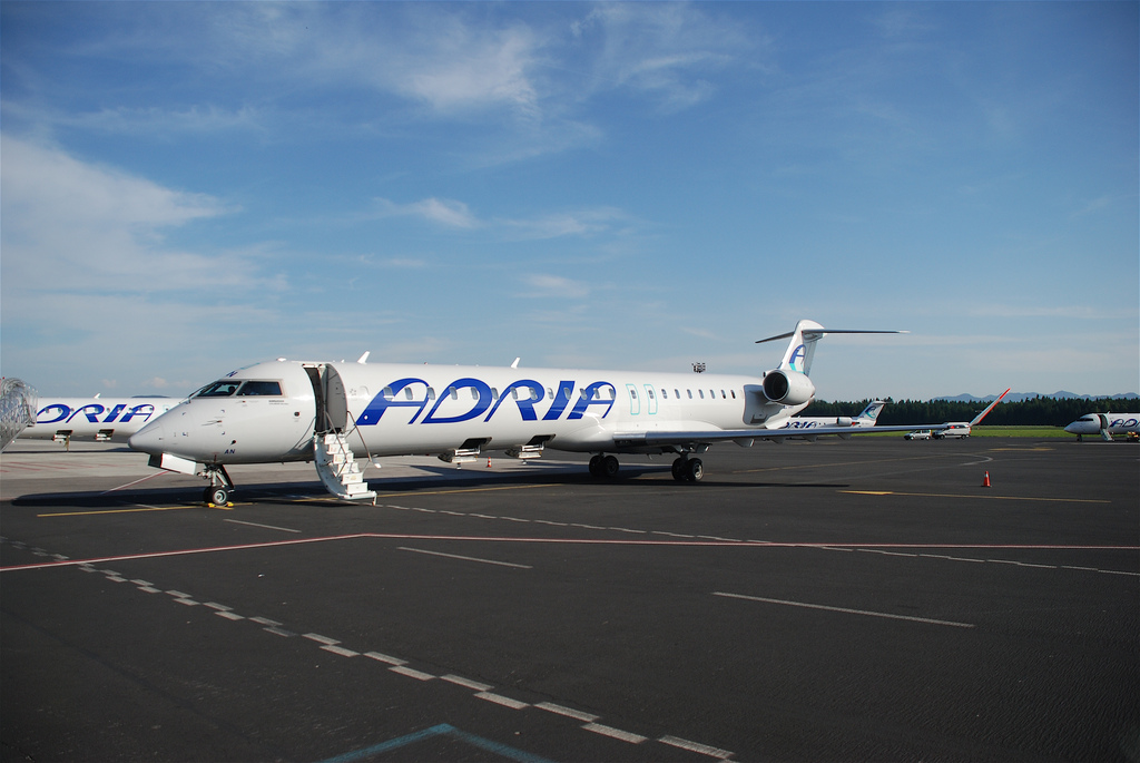 Photo of Adria Airways S5-AAN, Canadair CL-600 Regional Jet CRJ-705