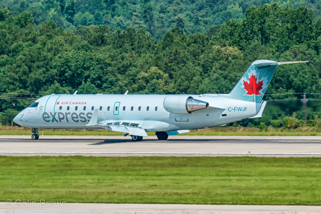 Photo of Air Georgian C-FWJF, Canadair CL-600 Regional Jet RJ-100