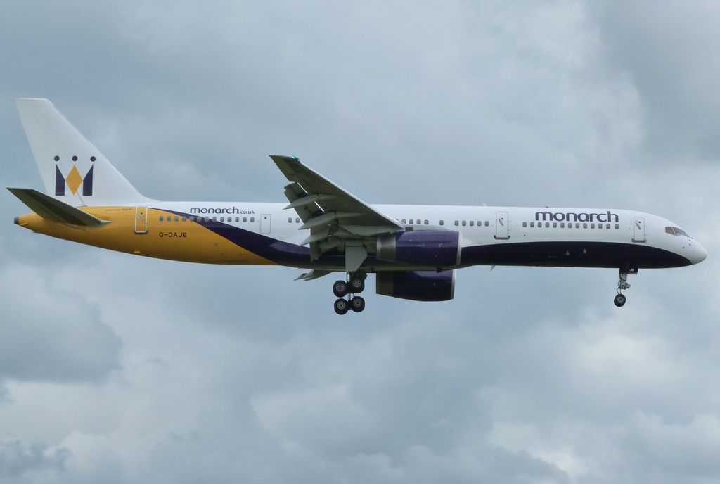 Photo of Monarch Airlines G-DAJB, Boeing 757-200