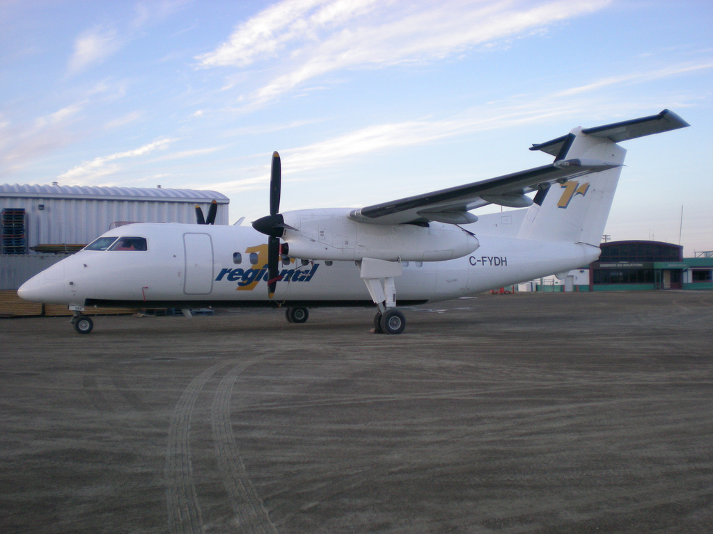 Photo of Hawkair Aviation Services C-FYDH, De Havilland Dash 8 (100)