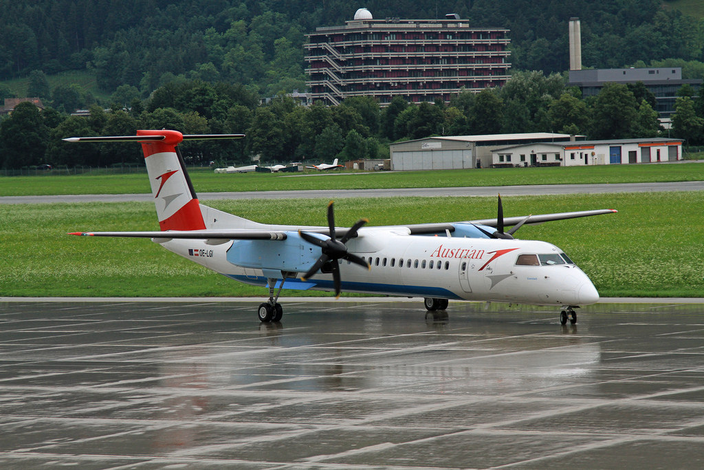 Photo of Austrian Airlines OE-LGI, De Havilland Dash 8 (400)