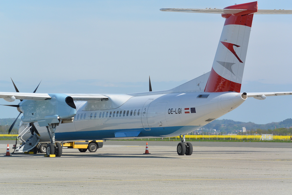 Photo of Austrian Airlines OE-LGI, De Havilland Dash 8 (400)