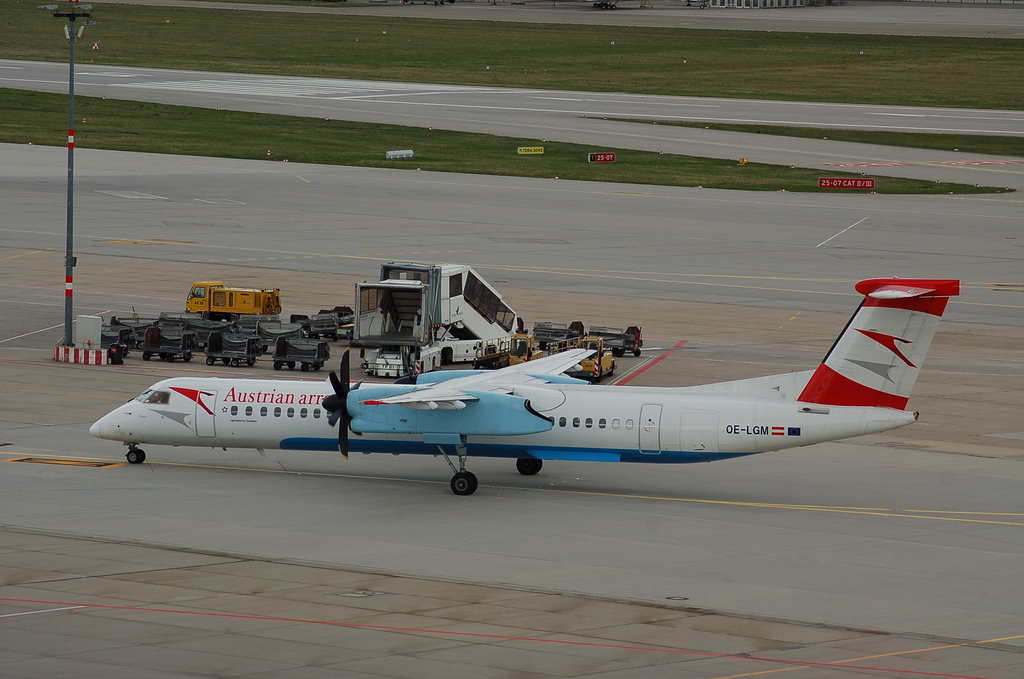 Photo of Austrian Airlines OE-LGM, De Havilland Dash 8 (400)