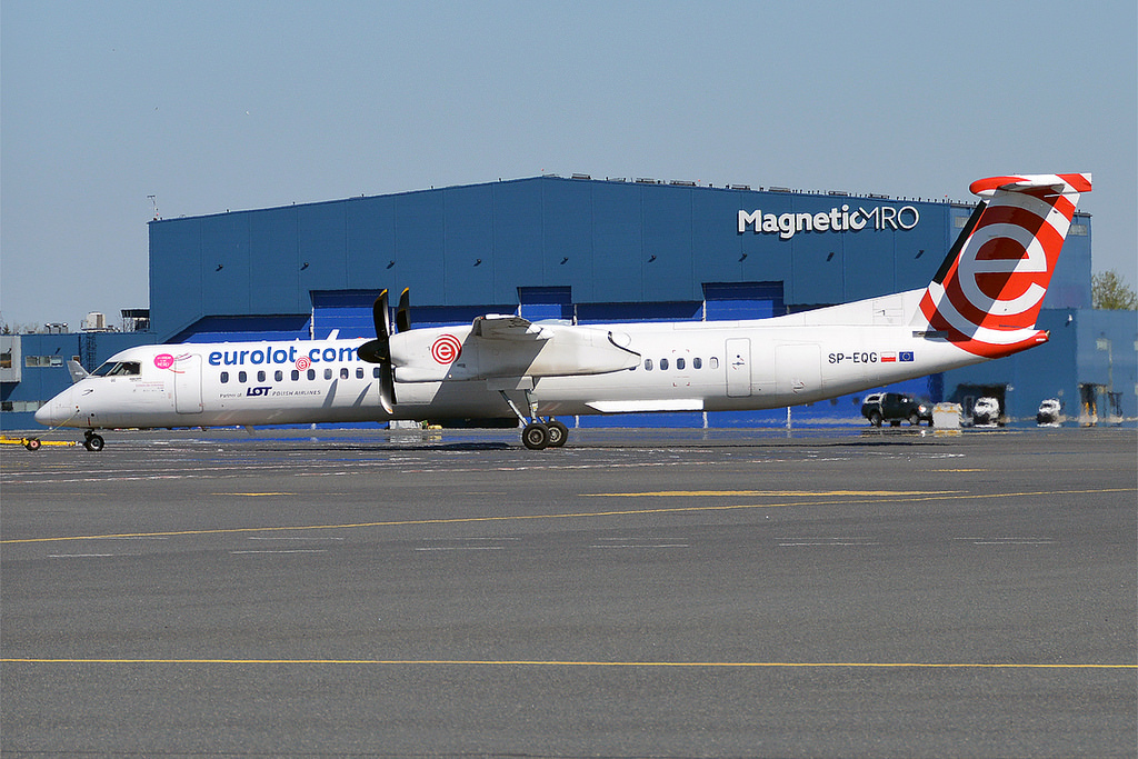 Photo of LOT Polish Airlines SP-EQG, De Havilland Dash 8 (400)