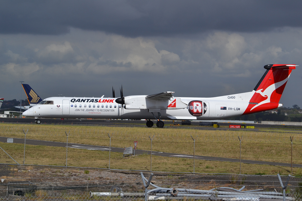 Photo of Sunstate Airlines VH-LQM, De Havilland Dash 8 (400)