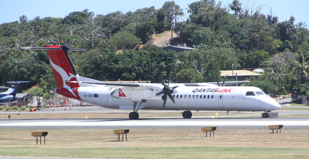 Photo of Sunstate Airlines VH-QON, De Havilland Dash 8 (400)