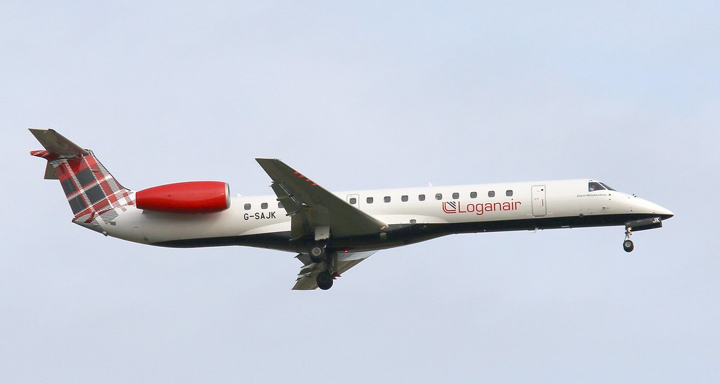 Photo of Loganair G-SAJK, Embraer ERJ-145