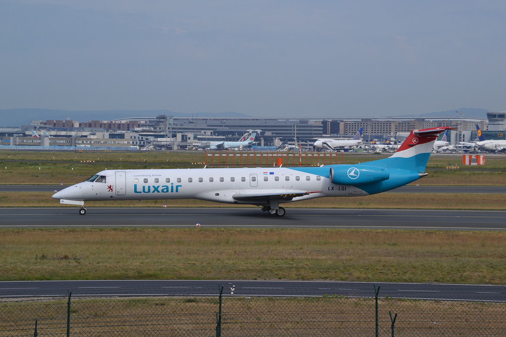 Photo of Luxair LX-LGI, Embraer ERJ-145