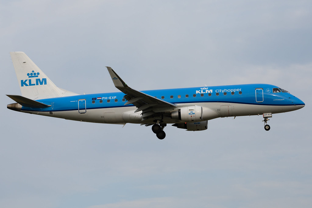 Photo of KLM Cityhopper PH-EXP, Embraer ERJ-175