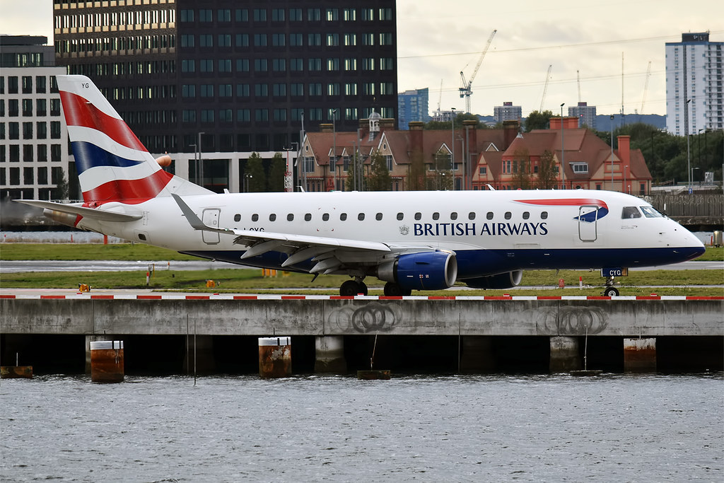 Photo of British Airways Cityflyer G-LCYG, Embraer ERJ-170