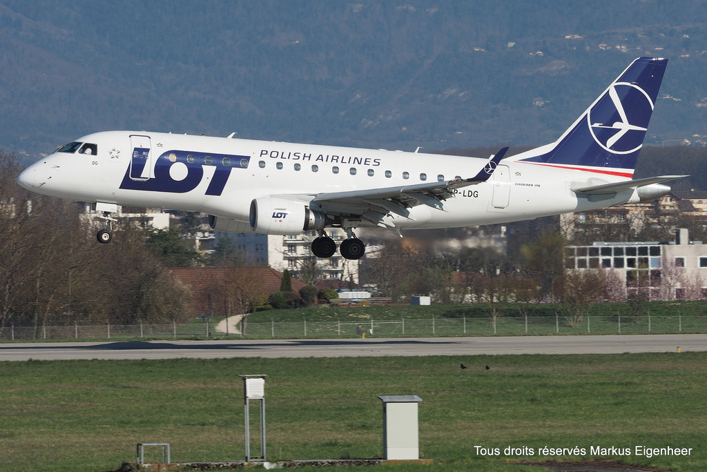 Photo of LOT Polish Airlines SP-LDG, Embraer ERJ-170