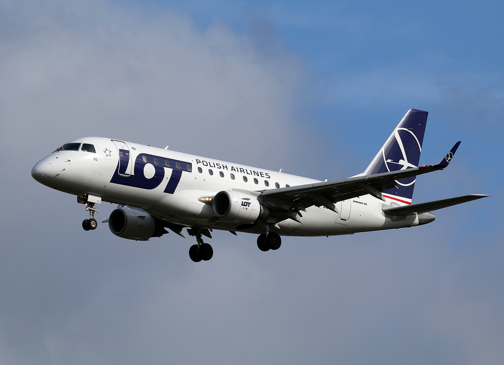 Photo of LOT Polish Airlines SP-LDG, Embraer ERJ-170