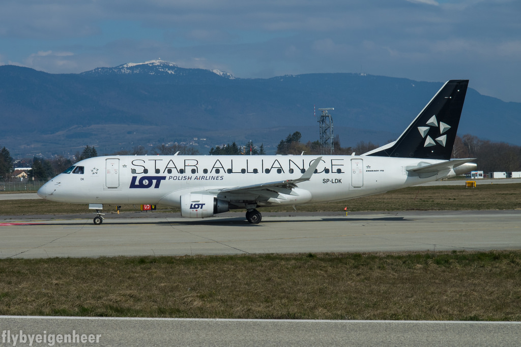 Photo of LOT Polish Airlines SP-LDK, Embraer ERJ-170