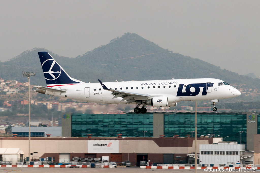 Photo of LOT Polish Airlines SP-LIF, Embraer ERJ-170