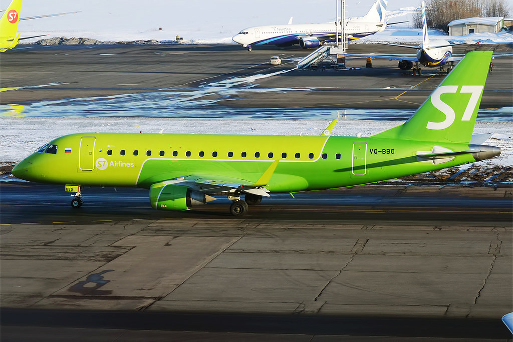 Photo of S7 Airlines VQ-BBO, Embraer ERJ-170