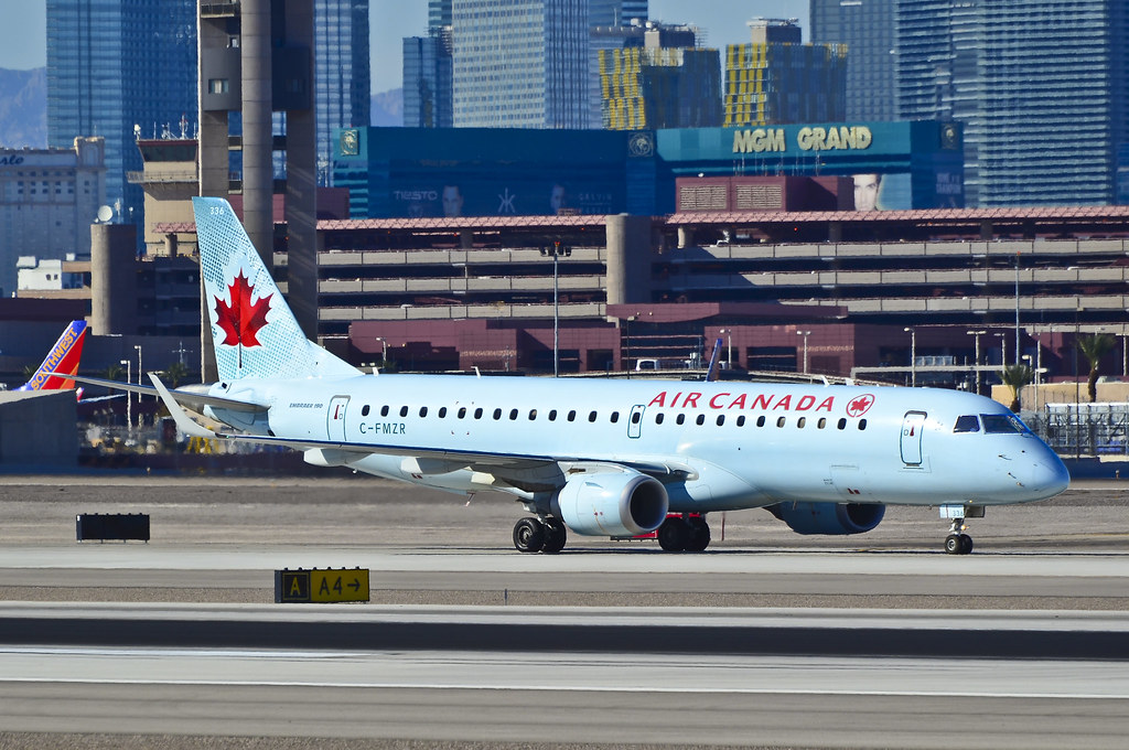 Photo of Air Canada C-FMZR, Embraer ERJ-190