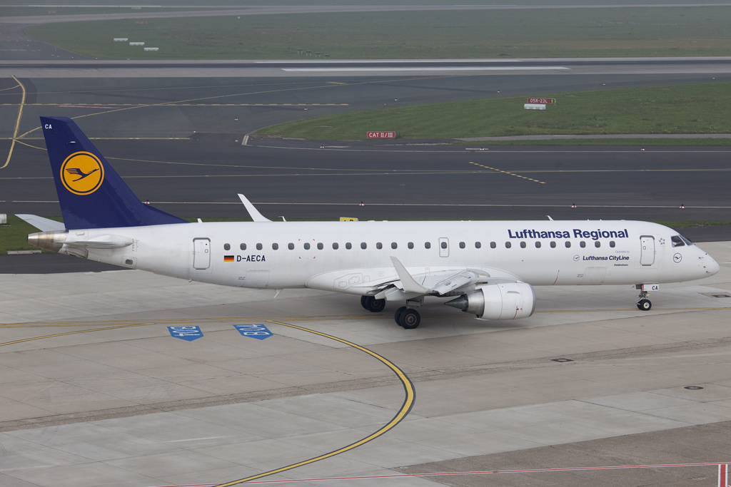 Photo of Lufthansa Cityline D-AECA, Embraer ERJ-190