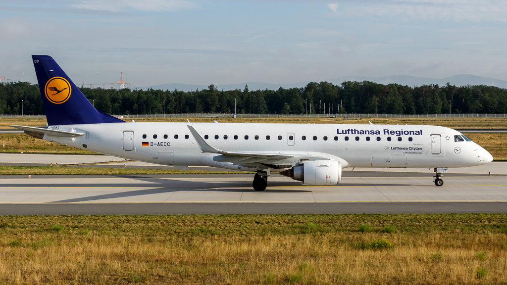 Photo of Lufthansa Cityline D-AECC, Embraer ERJ-190