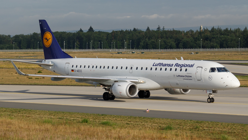Photo of Lufthansa Cityline D-AECC, Embraer ERJ-190