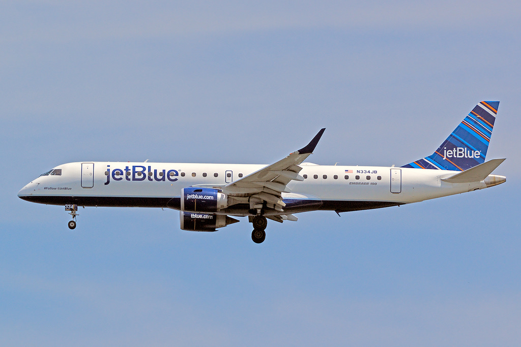 Photo of Jetblue N334JB, Embraer ERJ-190