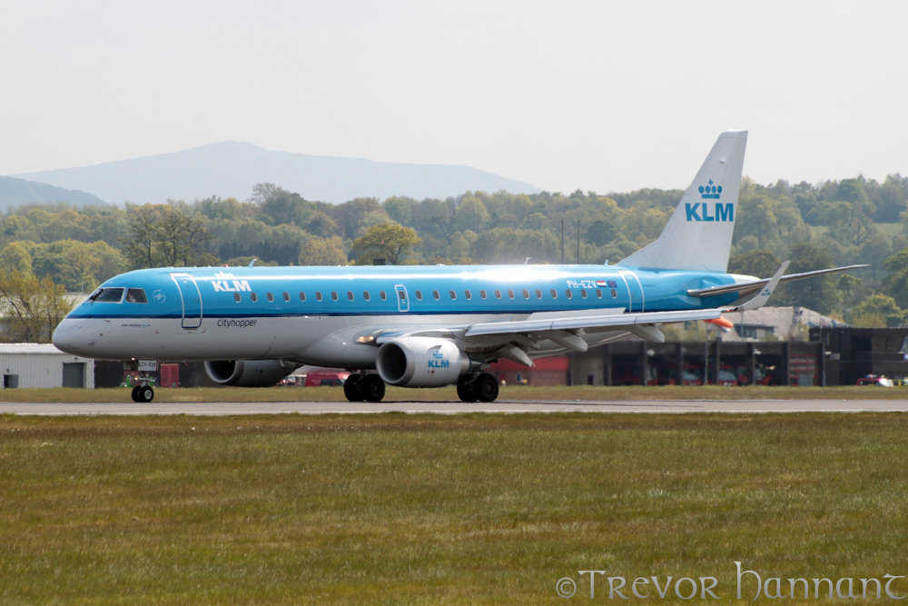 Photo of KLM Cityhopper PH-EZV, Embraer ERJ-190