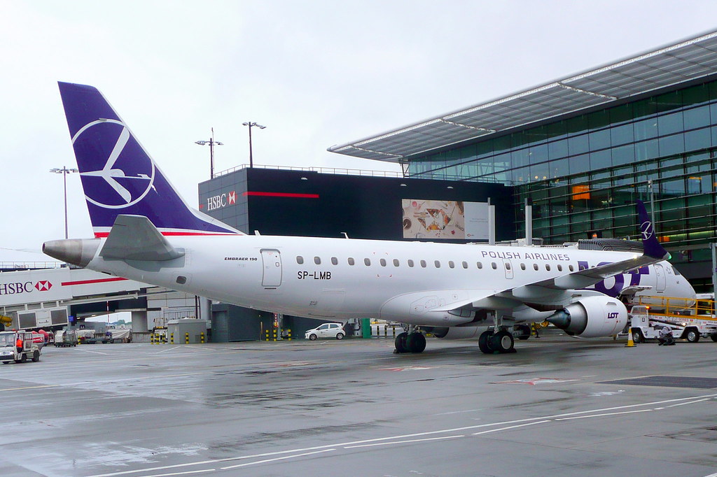 Photo of LOT Polish Airlines SP-LMB, Embraer ERJ-190