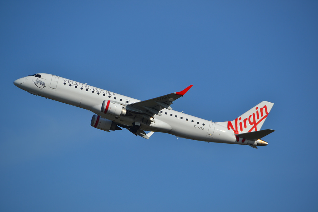Photo of Virgin Australia VH-ZPJ, Embraer ERJ-190