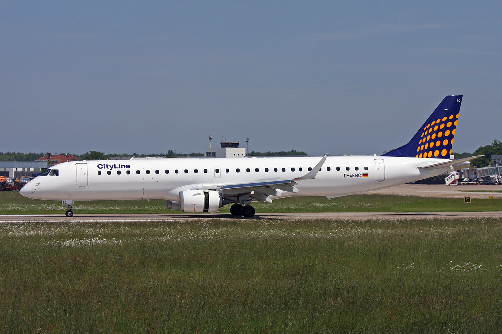Photo of Lufthansa Cityline D-AEBC, Embraer ERJ-195