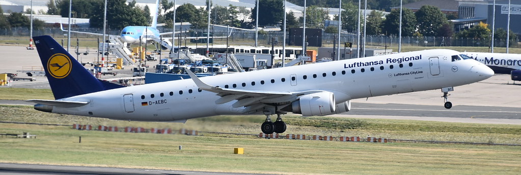 Photo of Lufthansa Cityline D-AEBC, Embraer ERJ-195