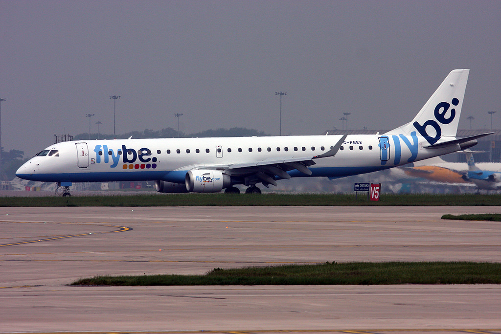 Photo of Flybe G-FBEK, Embraer ERJ-195