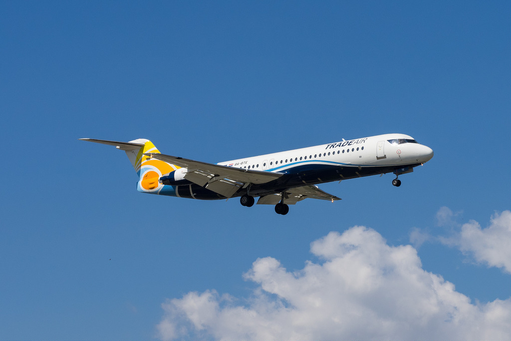 Photo of Trade Air 9A-BTE, Fokker 100