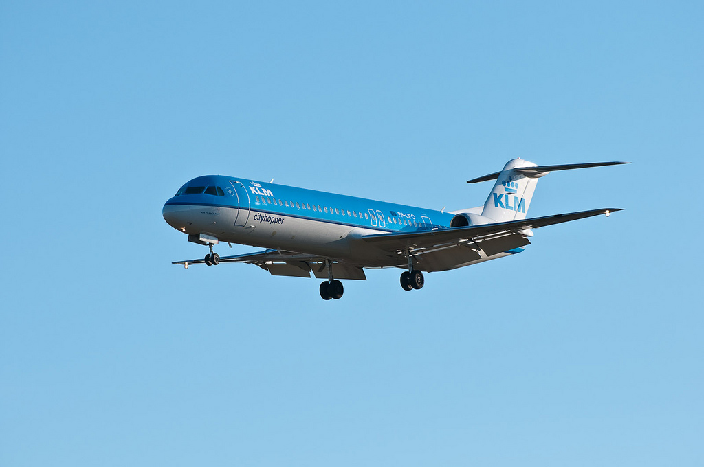 Photo of KLM Cityhopper PH-OFO, Fokker 100