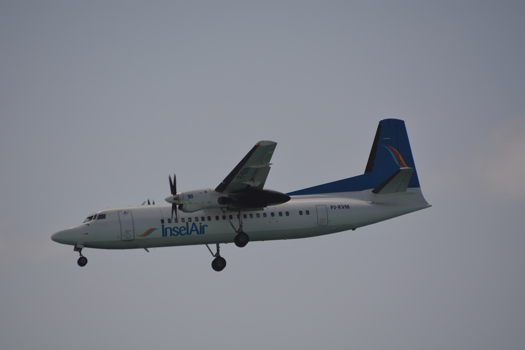 Photo of InselAir PJ-KVM, Fokker 50