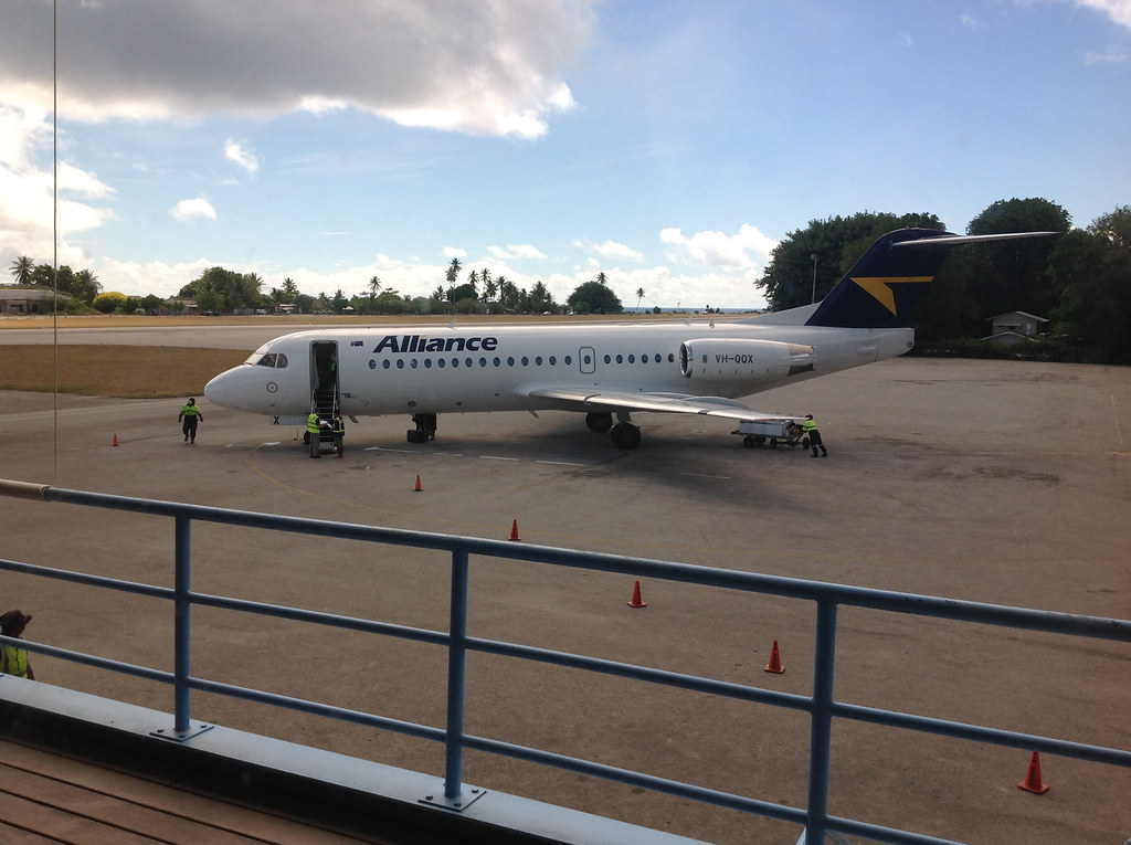 Photo of Alliance Air VH-QQX, Fokker 70