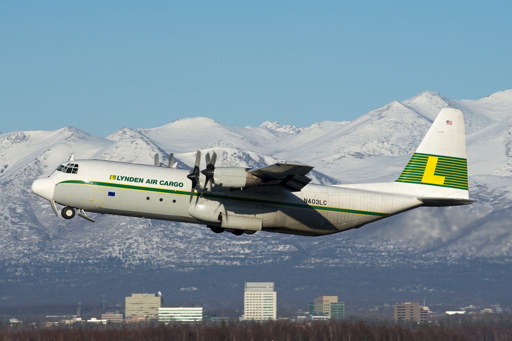 Photo of Lynden Air Cargo N403LC, LOCKHEED L-382/C130 Hercules