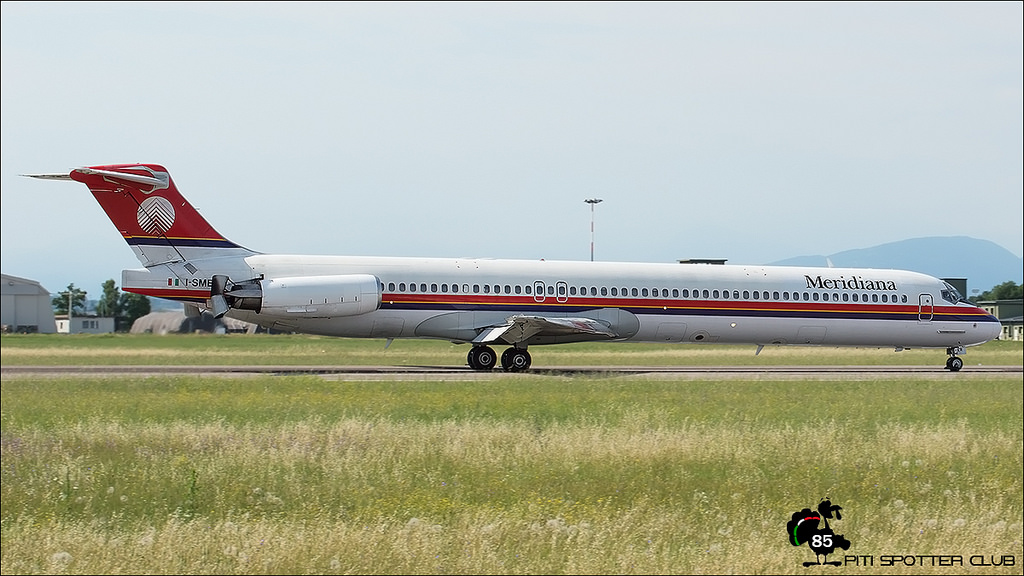 Photo of Meridiana I-SMER, McDonnell Douglas MD-82