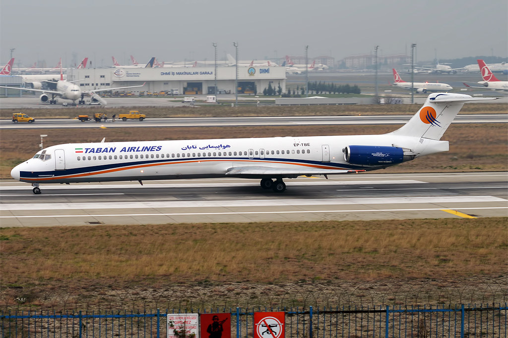 Photo of Taban Air EP-TBE, McDonnell Douglas MD-88