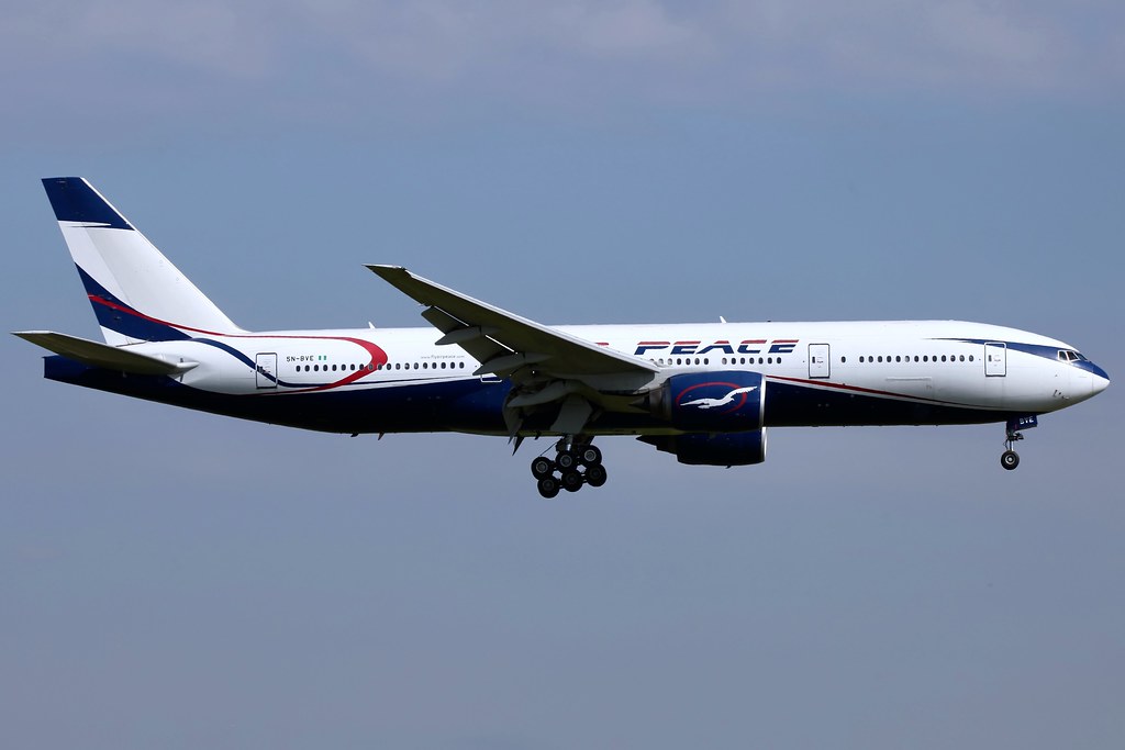 Photo of Air Peace 5N-BVE, Boeing 777-200