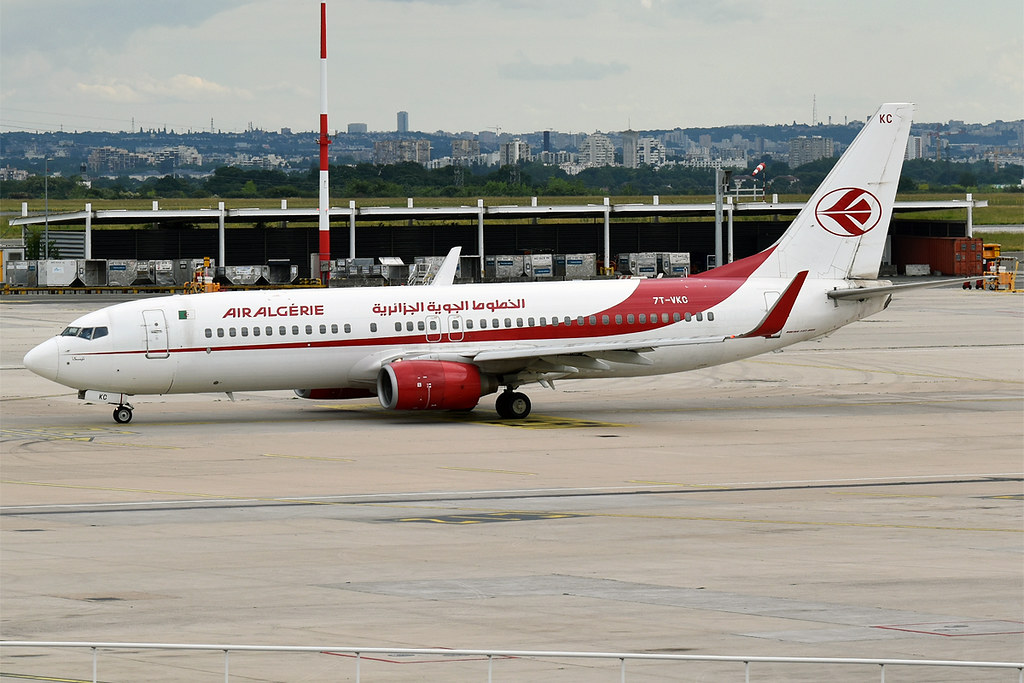 Photo of Air Algerie 7T-VKC, Boeing 737-800
