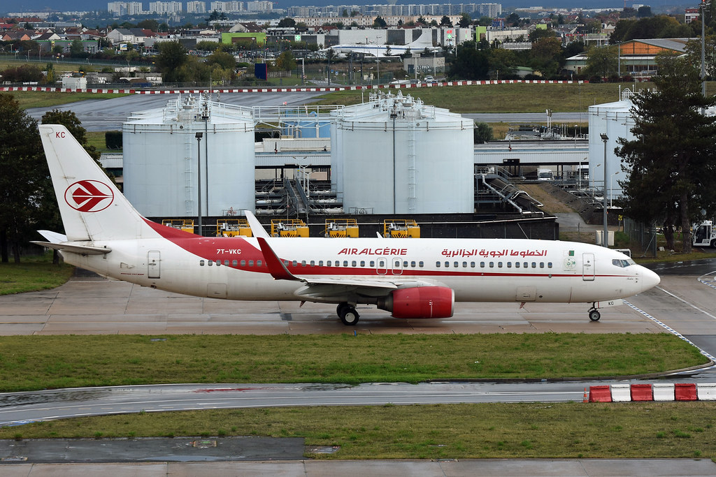 Photo of Air Algerie 7T-VKC, Boeing 737-800
