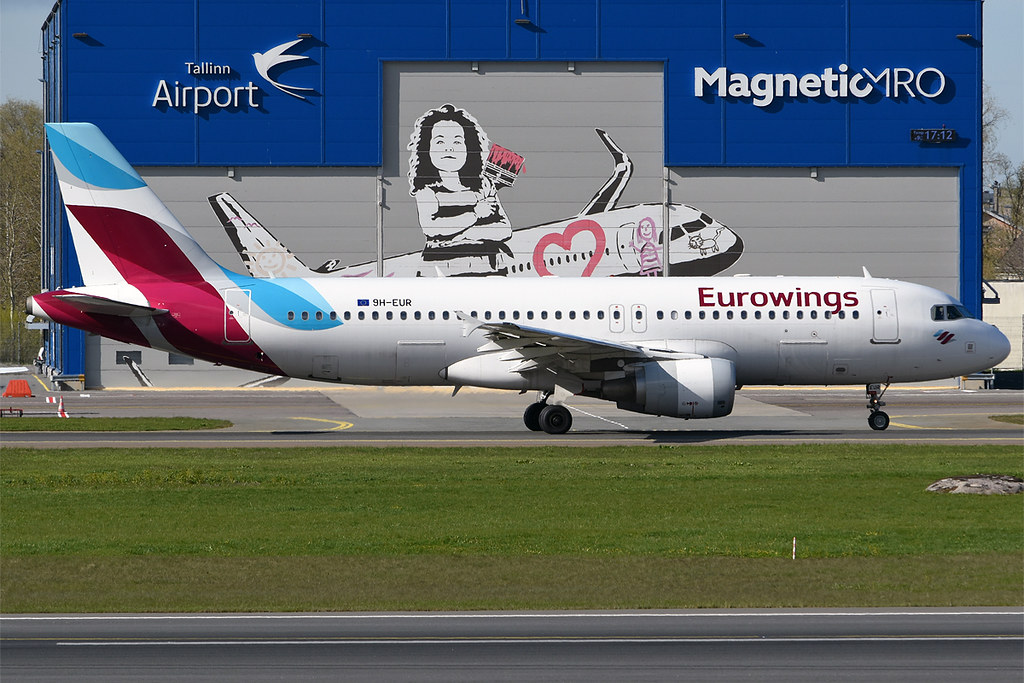 Photo of Eurowings Europe Malta 9H-EUR, Airbus A320