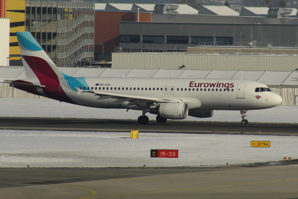 Photo of Eurowings Europe Malta 9H-EUX, Airbus A320