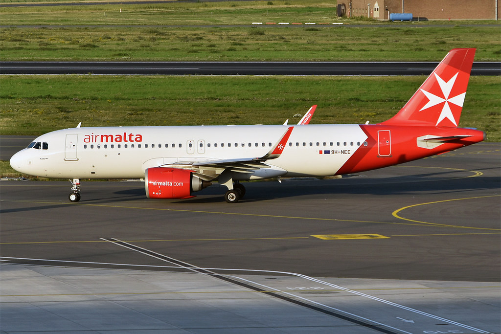 Photo of Air Malta 9H-NEE, Airbus A320-200N