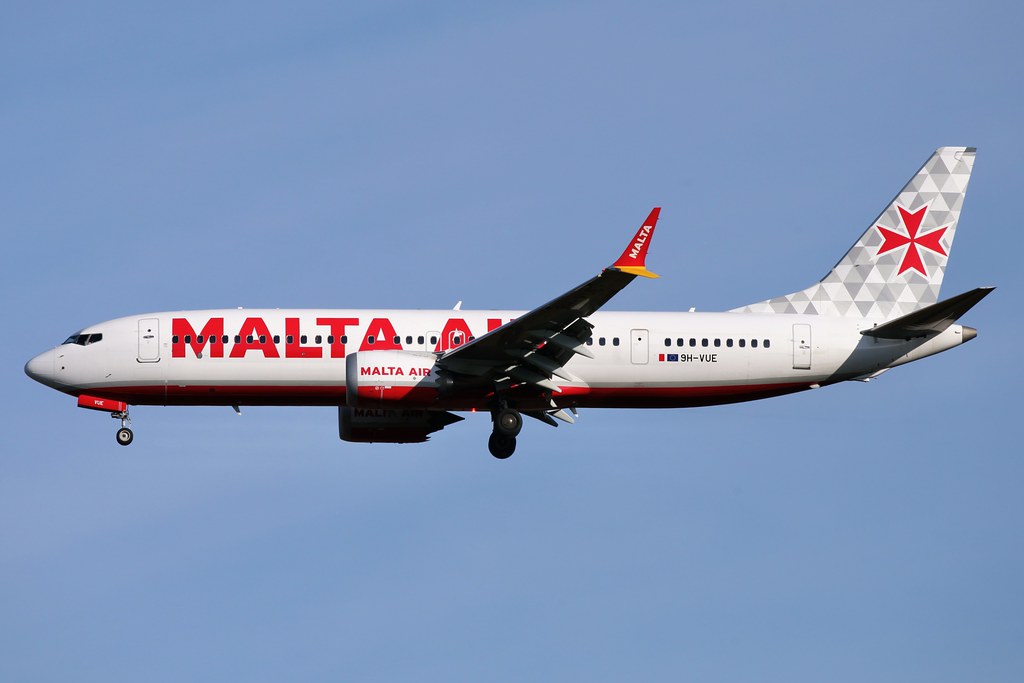 Photo of Air Malta 9H-VUE, Boeing 737-800MAX