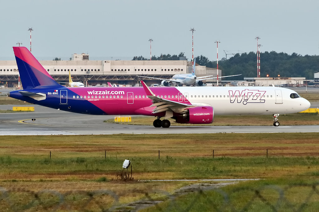 Photo of Wizz Air Malta 9H-WNO, Airbus A321-Neo
