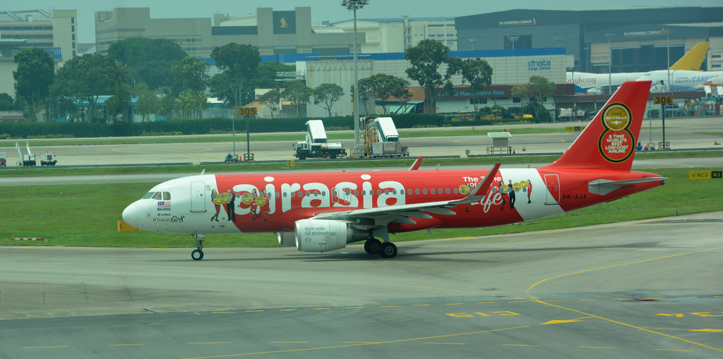 Photo of AirAsia 9M-AJA, Airbus A320