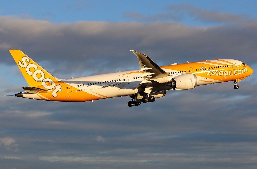Photo of Scoot Airlines 9V-OJH, Boeing 787-9 Dreamliner